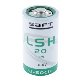 Saft LSH20 3,6V Lithium batteri 